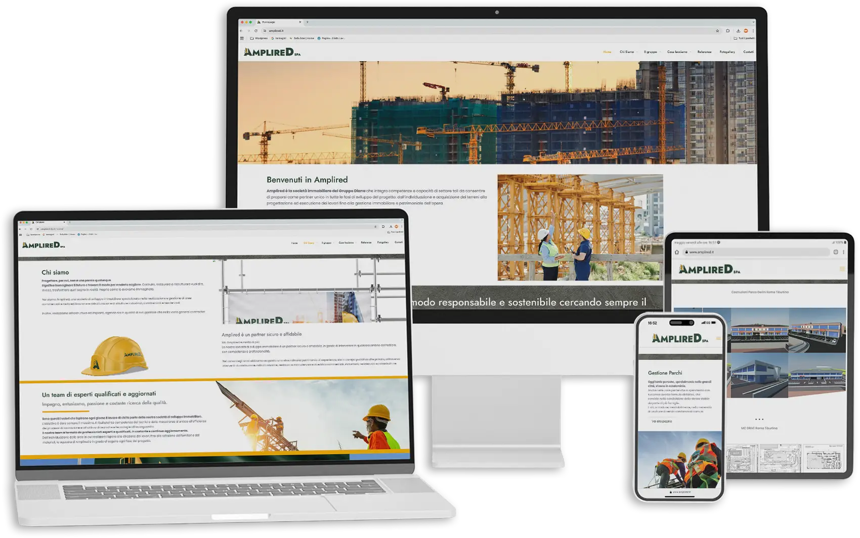 Sito web di Amplired