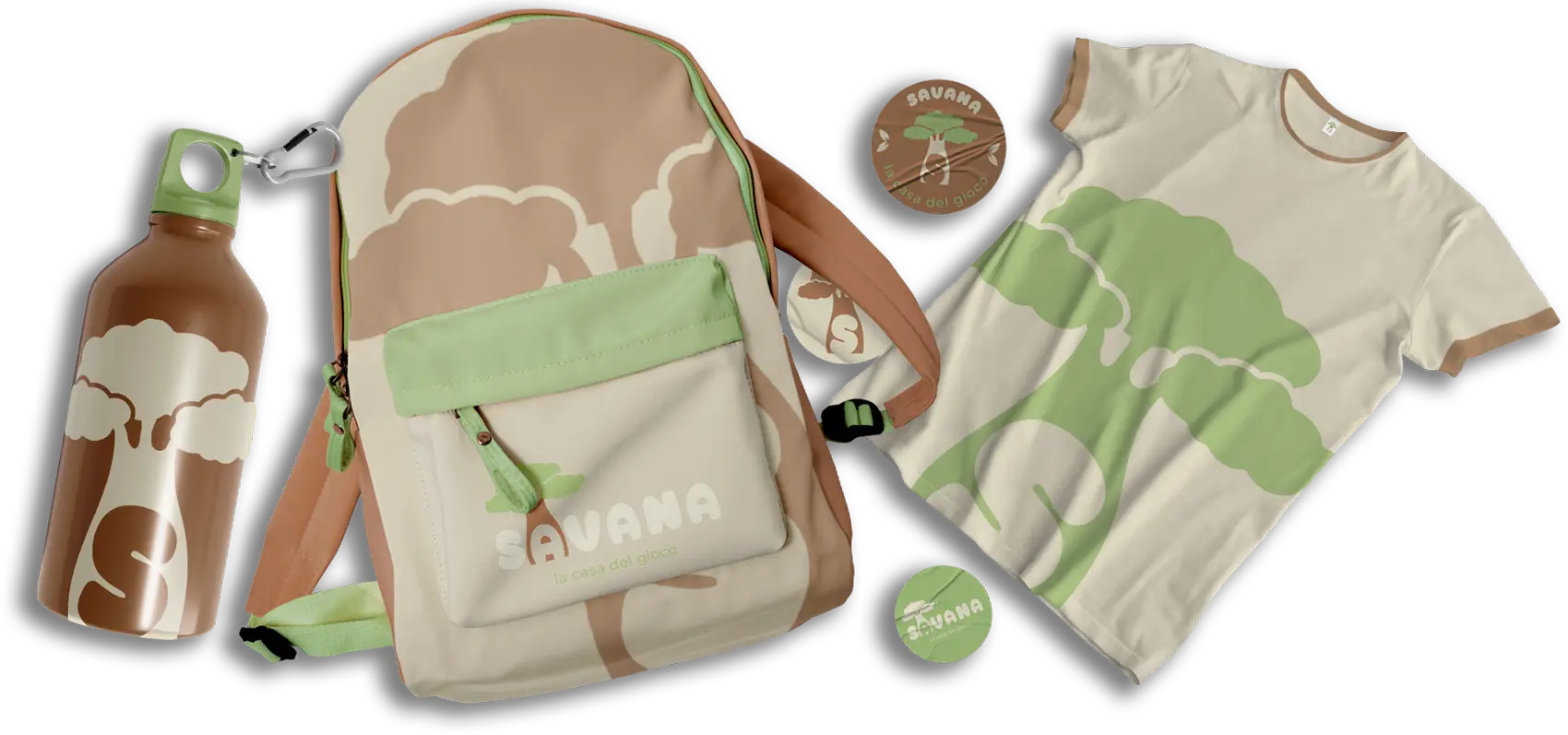 Brand identity per Ludoteca Savana